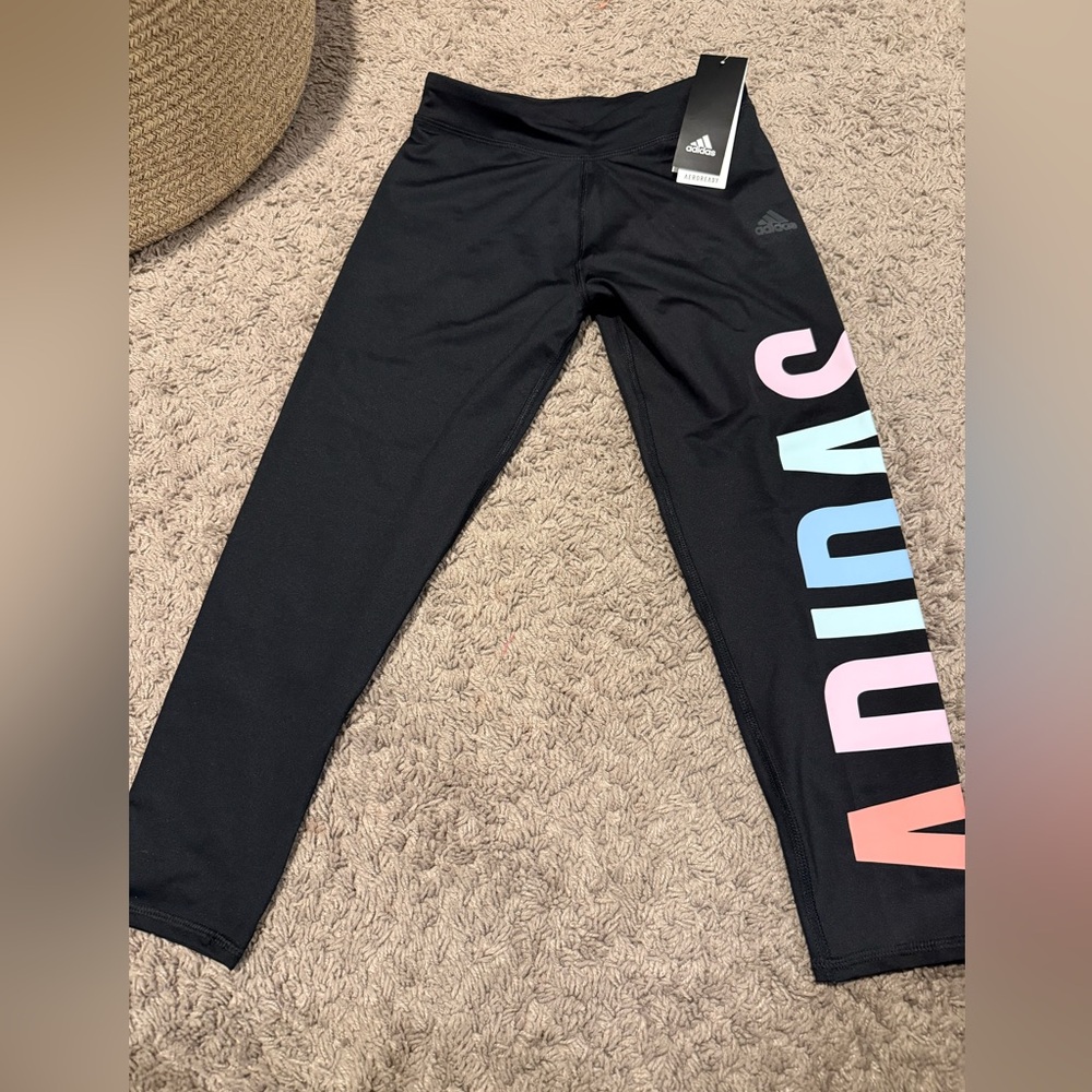 NWT Girls Adidas leggings